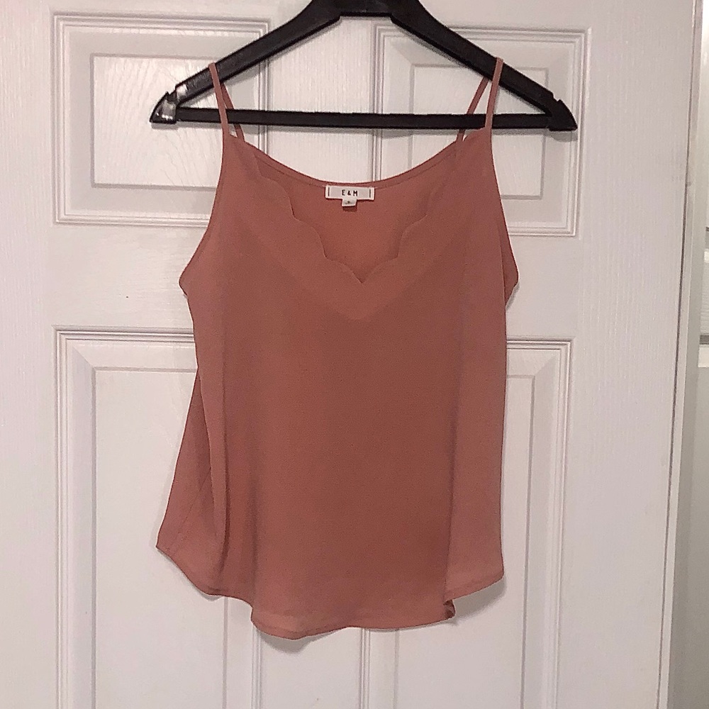 E & M tank top